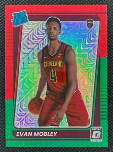 2021-22 Donruss Optic Evan Mobley RC Red Green Choice Prizm Rookie - Picture 1 of 2