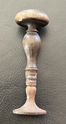 • Antikes Siegel Petschaft Stempel - Expedition der Theaterzeitung - Bild 1 von 4