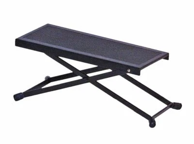 Black Guitarist's Footstool Height Adjustable Guitar Foot Stool - image 1 of 2