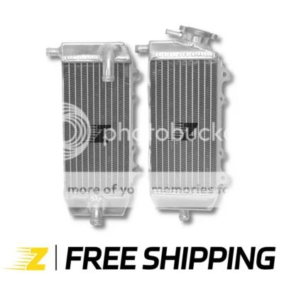 Radiador de aluminio para Suzuki RMZ250 izquierda + derecha etc 2004-2006 2005 Zeomoto Foto 1 de 4