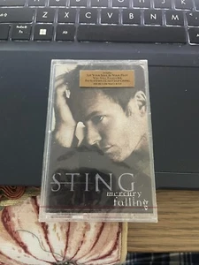 Sting -SEALED Cassette Mercury Falling Hype Sticker - Picture 1 of 2