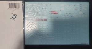 Calcomanía Delpi calcomanía tobogán acuático para MG Sinanju - luminosa - Imagen 1 de 3