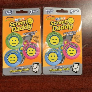 Screen Daddy With Microfiber Clean Your Screen 3 Pack x2 - Picture 1 of 2