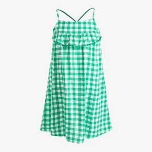 Epic threads toddler girl gingham print ruffle jellybean size 5 - Picture 1 of 5