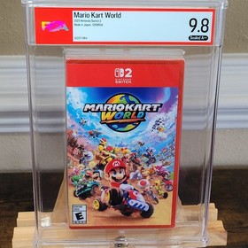 Mario Kart World PSA 9.8 A++ 1st Print Nintendo Switch 2 125890A Graded Game