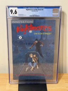 Nightmares on Elm Street #4 CGC 9.6 Innovation 1992 , Freddy Krueger - Picture 1 of 9
