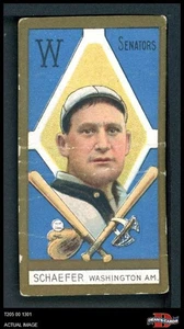 1911 T205 Germany Schaefer Senators 1 - POOR - Picture 1 of 3