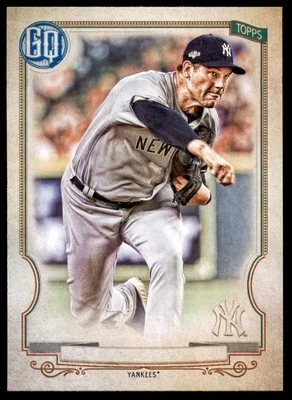 Adam Ottavino 2020 Topps Gypsy Queen Missing Nameplate #169 New York Yankees - Image 1 of 2