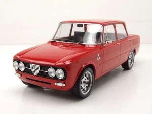 Alfa Romeo Giulia Nuova Super 1974 rot Modellauto 1:18 MCG - Bild 1 von 9