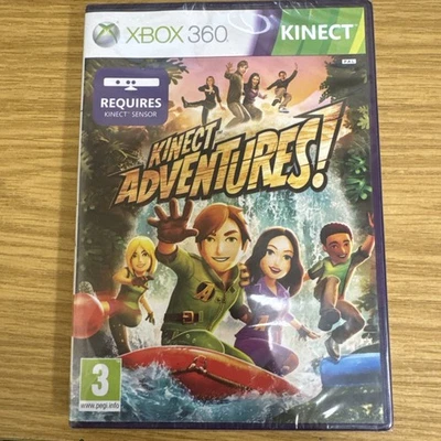 Kinect Adventures (Microsoft Xbox 360, 2010) BRAND NEW & SEALED - Image 1 of 2