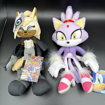 Great Eastern Entertainment Sonic - Blaze & Whisper Plush Set of 2 - Image 1 of 4