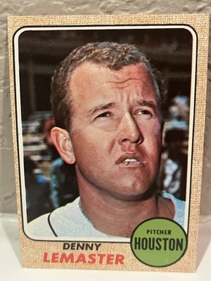 1968 Topps Baseball Denny Lemaster #491 NM+ - Image 1 of 2