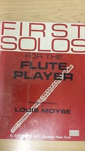 First Solos For The Flute Player: Moyse: Music Score - Picture 1 of 1