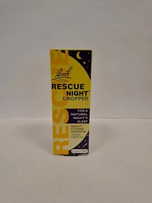 BACH FLOWER REMEDIES LTD Bach Original Rescue Night Dropper 10ml 1 Stück | MHD 04/2027 |