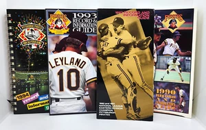 PITTSBURGH PIRATES ~ BASEBALL MEDIA GUIDE LOT OF (4) 1990 - 1992 - 1993 - 1994 - Picture 1 of 16