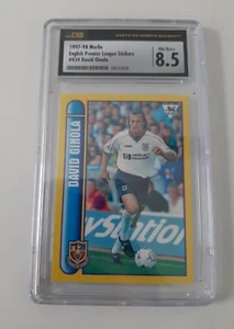 *MERLIN PREMIER LEAGUE 1998 #454 DAVID GINOLA CSG GRADED 8.5 NM/MINT* - Picture 1 of 10