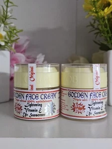 2pc GOLDEN FACE  CREAM with vitamin E & sunscreen - Picture 1 of 5