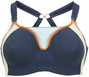 Cake Maternity Blue Zest Nursing Sports Bra for Breastfeeding, 32B UK/ 32B US - Picture 1 of 7