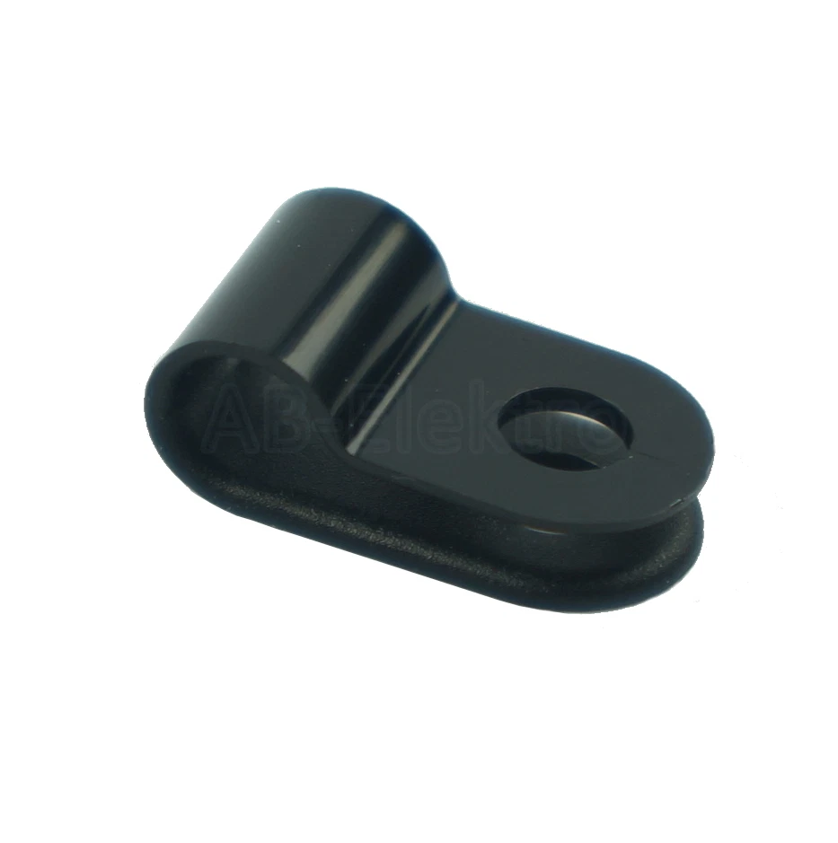 Kabelschelle schwarz UV Resistent Temperaturbeständig 105°C Schelle Schellen