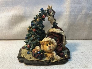 Boyds Bear Purrstone Mrs Claws Topper Hang In There Weihnachten 2E Figur 371015 - Bild 1 von 7