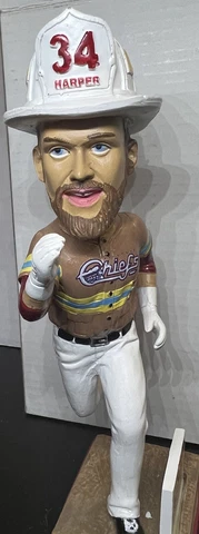 2016 Bryce Harper Syracuse Chiefs Fireman Bobblehead Nationals Phillies SGA Cover