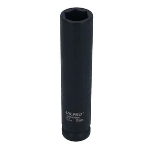 Zócalo de impacto MM métrico extra profundo de 17 mm unidad de 1/2" hexagonal único de 6 lados - Imagen 1 de 1