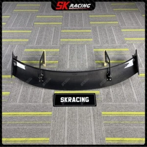 Fits For BMW M3 M4 G82 G80 2023-2024 Real Carbon Fiber Rear Trunk Spoiler Wing - Picture 1 of 22