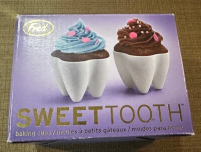 Juego de 4 tazas para hornear Fred SWEET BEOTH genuinas - Foto 1 de 4