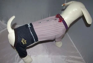 0000e_Angeldog_Hundekleidung_Hundeanzug_Smoking_Festlich_RL29_XS - Bild 1 von 8