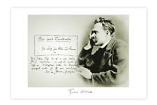 Friedrich Nietzsche Poster 80 x 60 cm  Bilder xl Picture Wandbild NEU