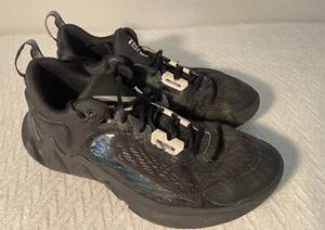 Giannis Antetokounmpo Men's Shoes Size 7.5 Black Preowned Basketball Nike - Picture 1 of 7