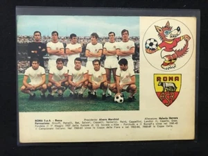 CARTOLINA A.S. ROMA 1969/1970 G. M. MILANO - Foto 1 di 2