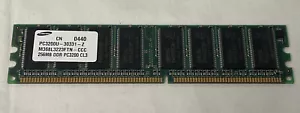Samsung 256MB PC3200 DDR Memory Modules PC3200U-30331-Z PC3200CL3 - Picture 1 of 6