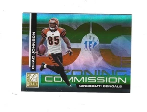 2007 Donruss Elite Zoning Commission Gold #16 Chad Johnson /1000 Bengals - Picture 1 of 2