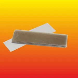 (12 x 42) mm LOTE DE 100 HOJAS ESPESOR ~ 0,09 mm CONDENSADOR MICA AISLANTE - Imagen 1 de 2
