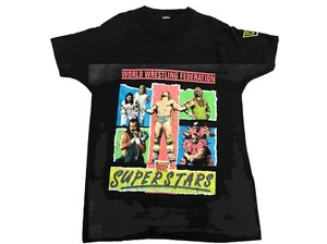 Vintage 1991 WWF Superstars T-shirt XL LOD Rockers Ultimate Warrior Mr Perfect - Picture 1 of 5