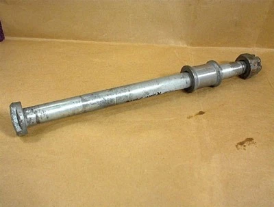 KAWASAKI KE250 REAR WHEEL AXLE KE 250 1977 1978 nut spacer - Image 1 of 4