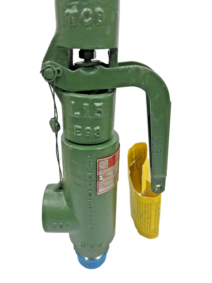 HYDROSEAL 4V01F /A5 42 PSI WCB SAFETY RELIEF VALVE 1" NPT M 42 PSI - Image 1 of 3