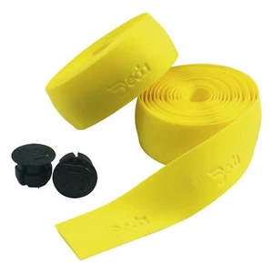 Deda Elementi Handlebar Tape Road Bike Bicycle Plastic End Plugs Yellow Fly - Picture 1 of 8