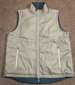 Zero Restriction Kiely wasserabweisende Wendeweste blau / grau Herren Large - Bild 1 von 8