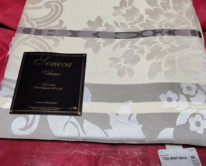 Window Valance Leneca, Ivory, 80" x 16" JCP NIP - Picture 1 of 5