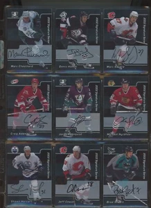2001-02 BAP Signature Series Autographs Lot Of 31 Cards - Foto 1 di 8
