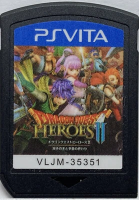 PS VITA Cartridge SONY Dragon Quest Heroes 2 Japanese Games - Image 1 of 2