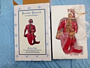 December Diamonds 2019 BEDTIME SANTA Merman Man Ornament Christmas gay - Picture 1 of 1