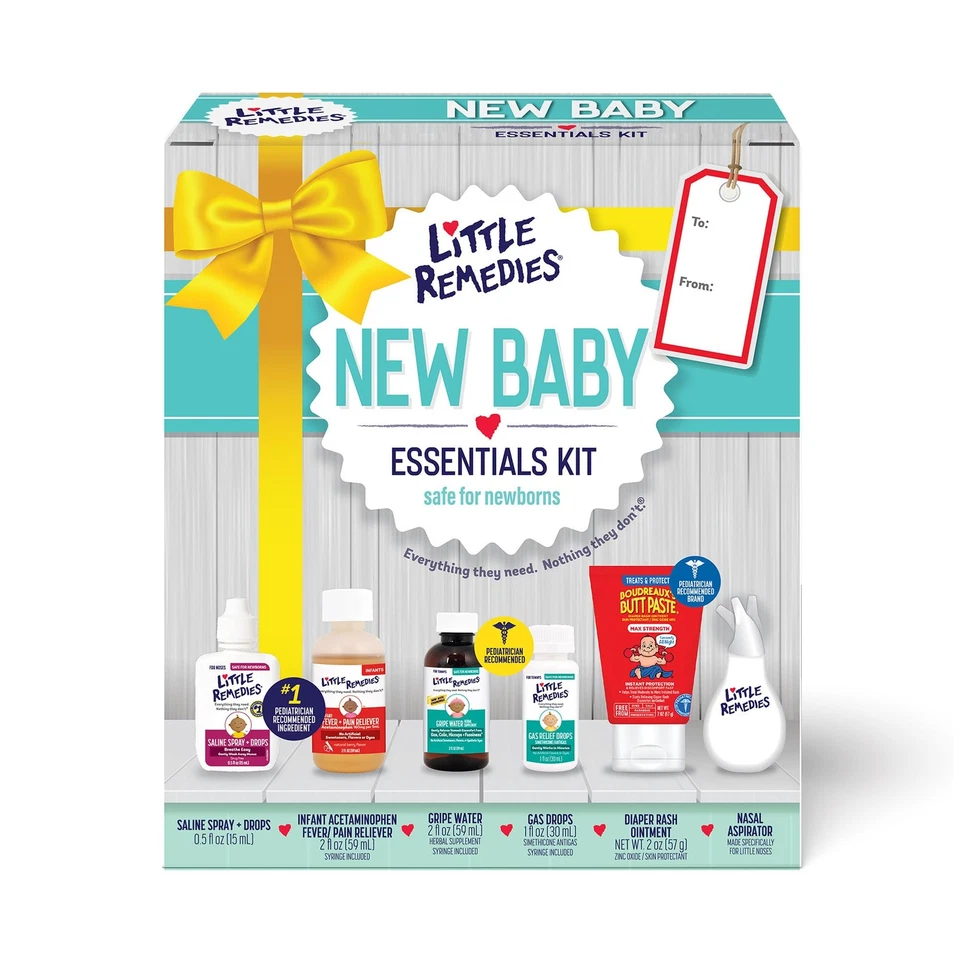 Little Remedies Baby Essentials Kit a Gift Set for Moms 6 Product