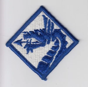 Uniforme del 18º Cuerpo del Ejército de los Estados Unidos parche bordado al hombro insignia dragones del cielo - Imagen 1 de 2