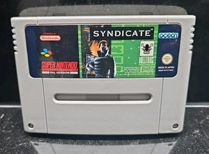 SYNDICATE | 🟢 Super Nintendo | ✅ SNES | Nur Modul 🔵 - Bild 1 von 9