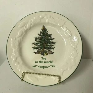 Spode Christmas Tree Joy To The Word Plate. - Picture 1 of 4