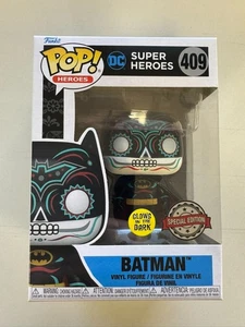 Funko Pop! - BATMAN (Glow) - DC Super Heroes - Special Edition - 409 - Picture 1 of 7