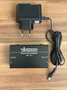 Vivanco PA 111 Phono-Vorverstärker für Plattenspieler - Bild 1 von 4